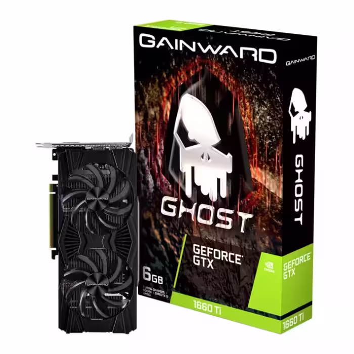 کارت گرافیک گینوارد GeForce GTX 1660 Ti Ghost 6GB LHR