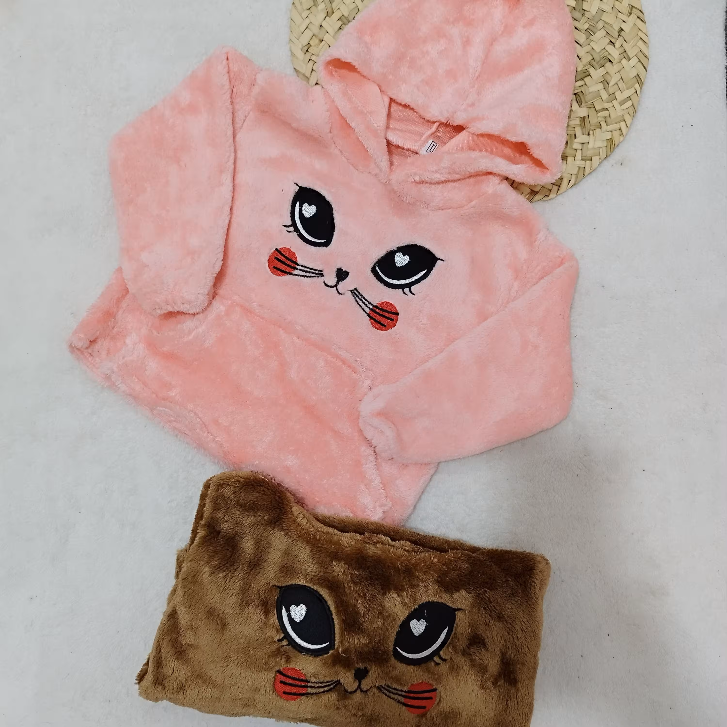 هودی طرح گربه پولیشی اسپرت مناسب 1 تا7 سال 