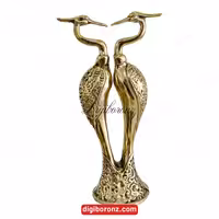 مجسمه برنجی برنزی لک لک