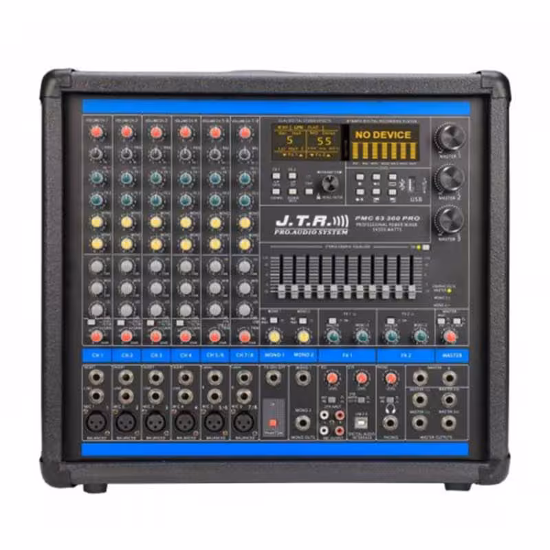 پاورمیکسر صندوقی جی تی آر JTR PMC 64300 Pro