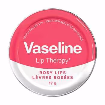 کرم نرم کننده لب وازلین مدل Rosy وزن 17 گرم