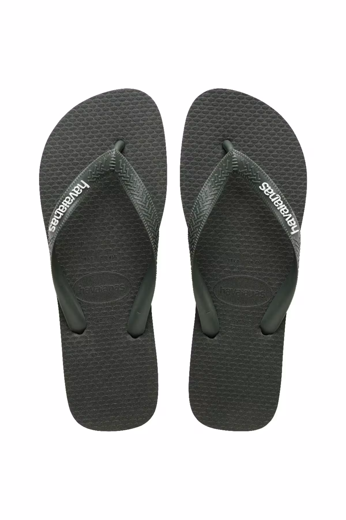 دمپایی آرم لاستیکی فایل زیتون سبز Havaianas