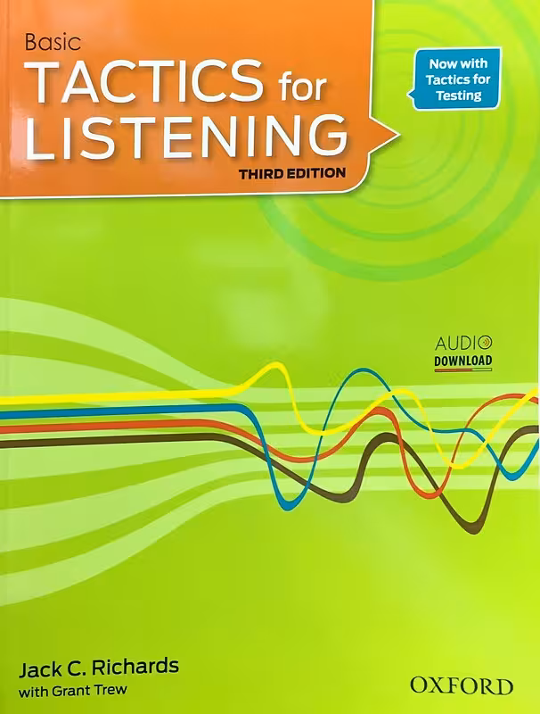 کتاب تکتیس فور لیسنینگ Basic Tactics for Listening Third Edition