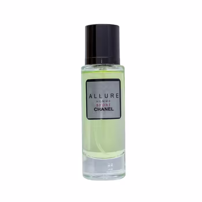 عطر جیبی مردانه نیو پرستیژ کالر مدل Allure Sport Chanel حجم 35 میلی لیتری