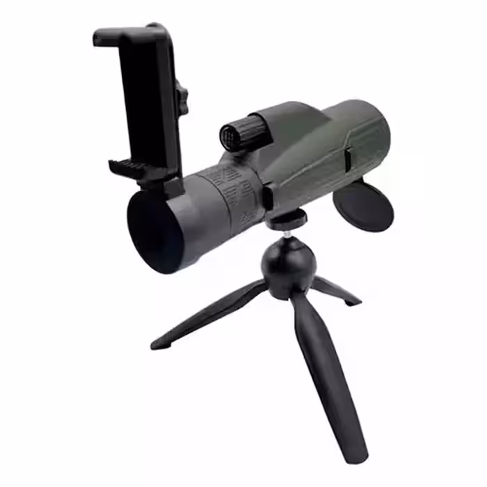 دوربین تک‌ چشمی کانون با سه پایه و هولدر موبایل مدل 10-30X50