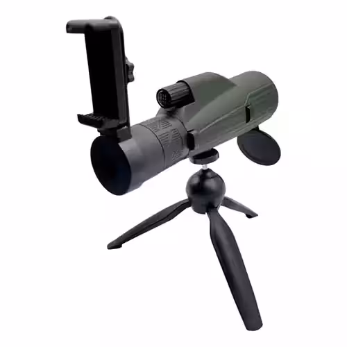 دوربین تک‌ چشمی کانون با سه پایه و هولدر موبایل مدل 10-30X50