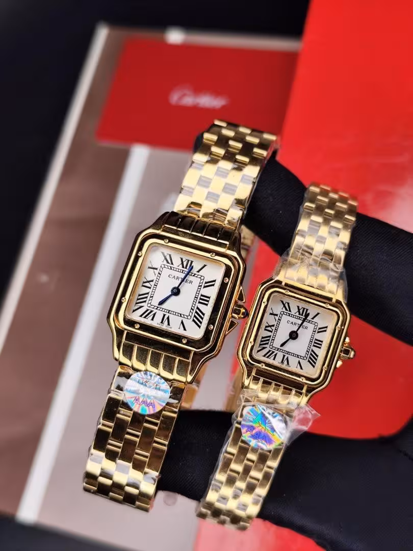 ساعت ست كارتيه پنتر موتور کد دار Cartier