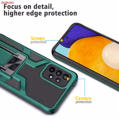 کاور آیرون من مدل King Stand مناسب برای گوشی موبایل سامسونگ GALAXY A72