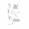 الگوی خیاطی تاپ و تونیک زنانه بوردا استایل کد 6809 سایز 34 تا 46 متد مولر
