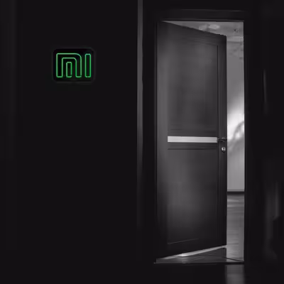 چراغ دیواری نئون دیزاین مدل Xiaomi-BL_GR