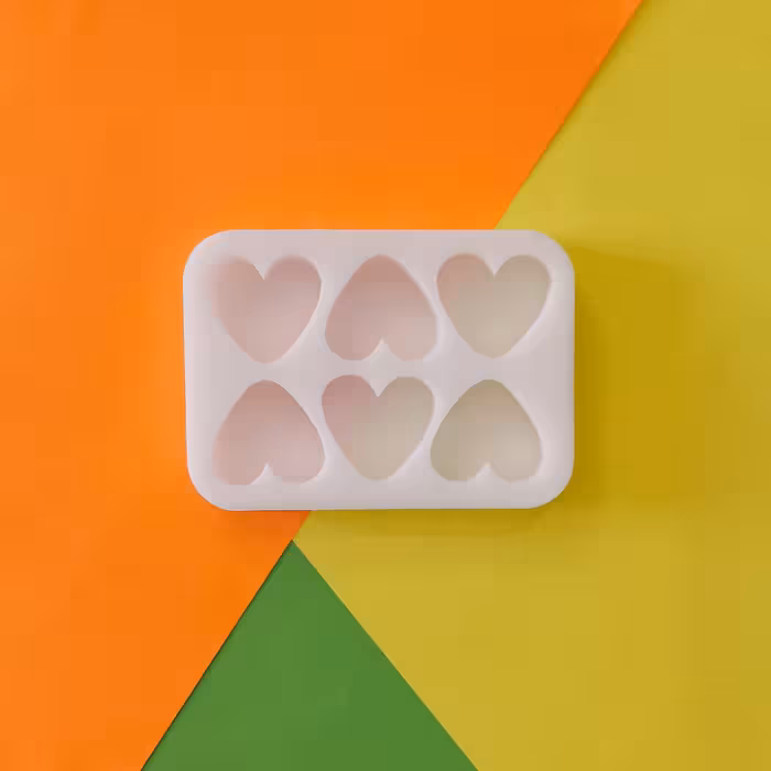 قالب رزین مدل قلب کد 5