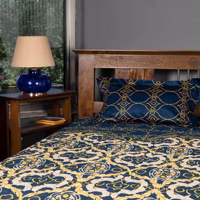 سرویس روتختی ویوانا مدل گلدن دونفره 3 تکه