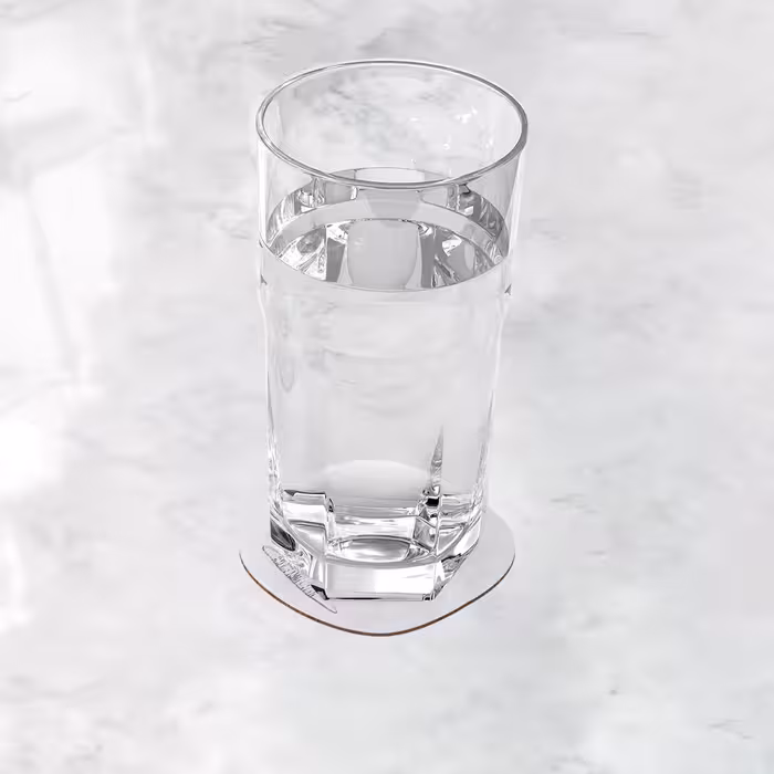 زیر لیوانی ترمه طراحان ایده مدل برج پیزا کد cfp054