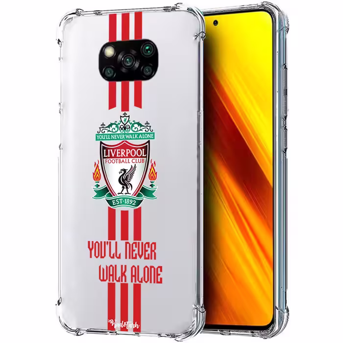 کاور طرح Liverpool مناسب برای گوشی موبایل شیائومی Poco X3 
