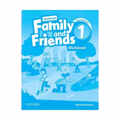 کتاب American Family and Friends  D.S اثر Naomi Simmons انتشارات آکسفورد 2 جلدی