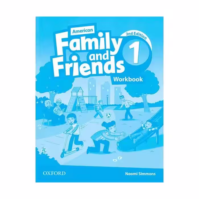 کتاب American Family and Friends  D.S اثر Naomi Simmons انتشارات آکسفورد 2 جلدی