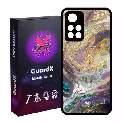 کاور گارد ایکس طرح ماربل مدل Glass10295 مناسب برای گوشی موبایل شیائومی Poco M4 Pro 5G/Redmi Note 11T 5G/Redmi Note 11S 5G
