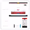برچسب پوششی ماهوت مدل Iran-Flag-1 مناسب برای تبلت اپل iPad Pro 9.7 2016 A1675