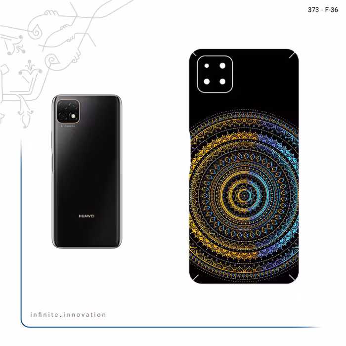 برچسب پوششی ماهوت مدل Mandala Design 2 مناسب برای گوشی موبایل هوآوی Nova Y60