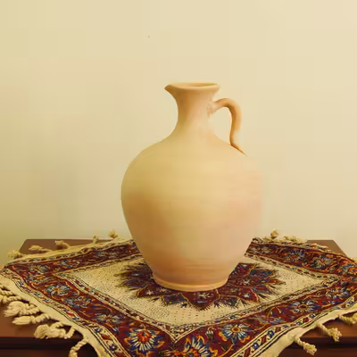 کوزه سفالی مدل یخچالی