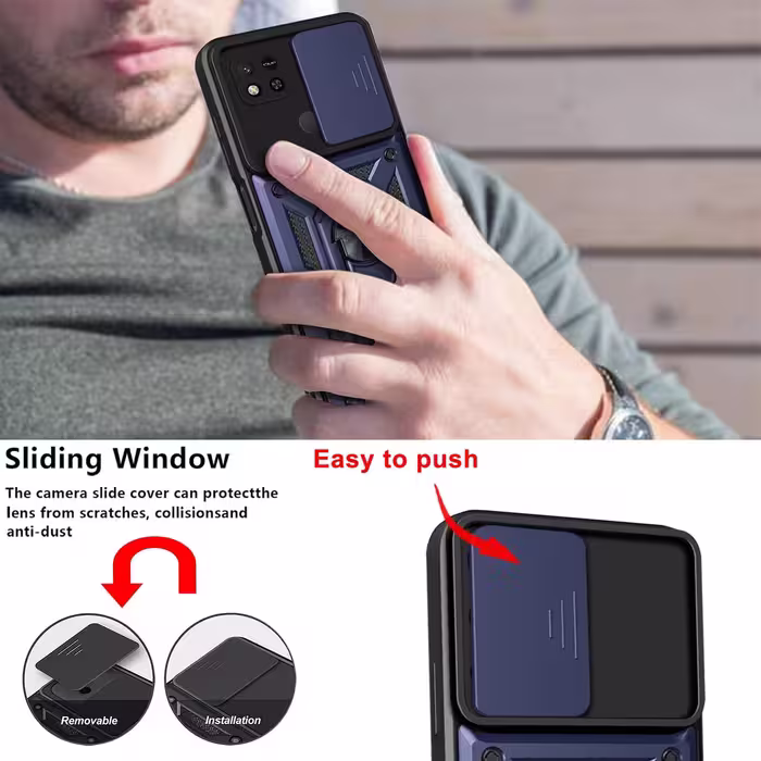 کاور سهند مدل DE/L-01 مناسب برای گوشی موبایل شیائومی Redmi 9 Active