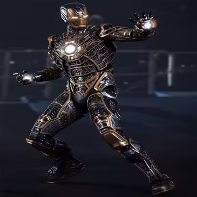 اکشن فیگور کریزی تویز  مدل Iron Man 3 Mark XLI 