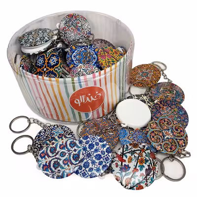 جاکلیدی خندالو مدل کاشی کد 6 مجموعه 50 عددی