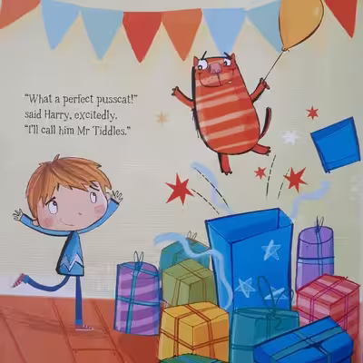 كتاب The Diabolical Mr Tiddles اثر Tom McLaughlin انتشارات Simon and Schuster