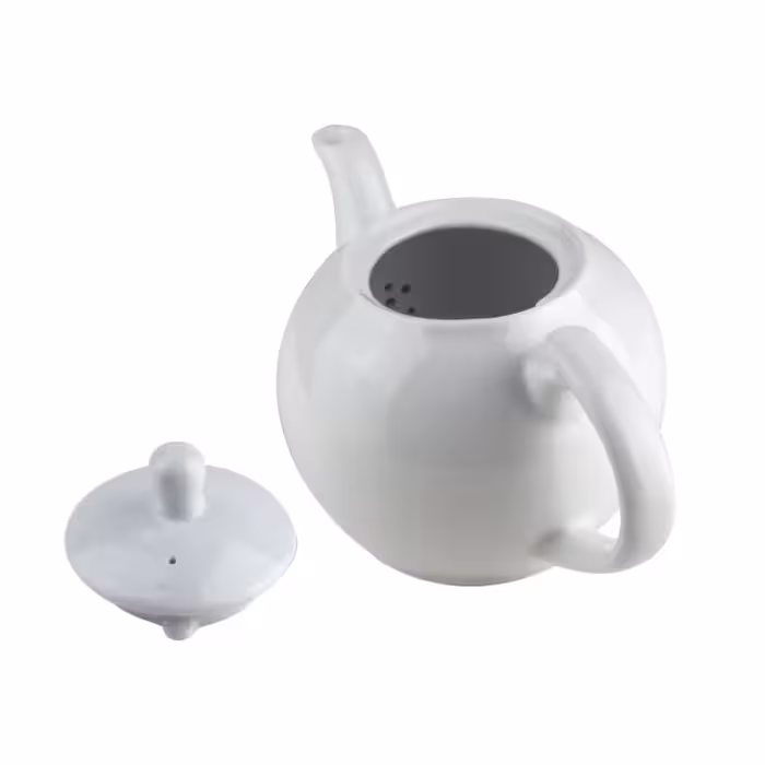 قوری شرکت صنایع چینی تقدیس مدل هتلی کد 201 گنجایش 0.6 لیتر