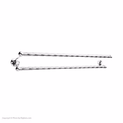 آویز حوله مدل مارپیچ دوقلو کد 1640