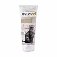 خمیر مالت گربه با طعم گوشت گاو یوروپت Europet Cat Malt Paste With Beef وزن 100 گرم - آکواریوم ماهور