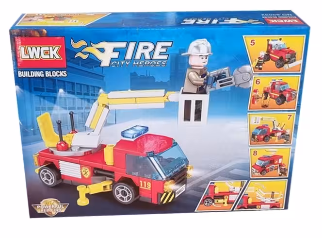 ساختنی طرح ماشین آتشنشانی مدل 60002-7