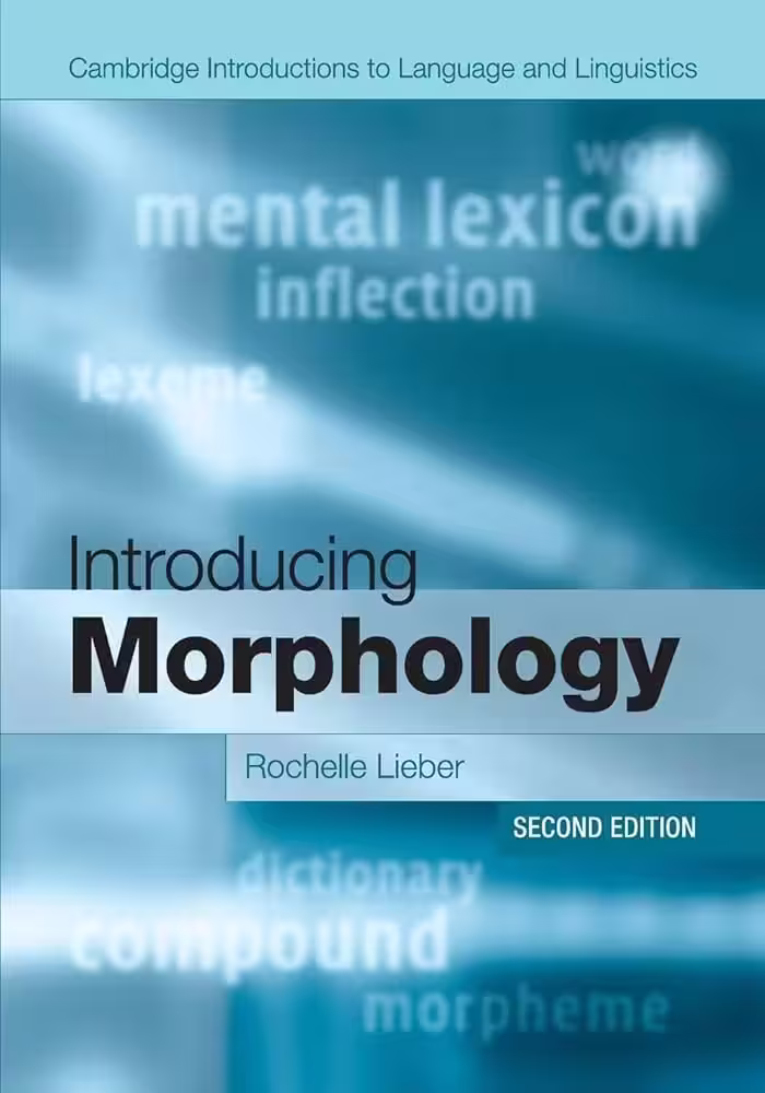 اینترودوسینگ مورفولوژی ویرایش دوم | کتاب انگلیسی Introducing Morphology Second Edition