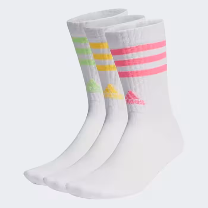 جوراب ورزشی بالشتک دار 3 جفتی آدیداس اورجینال | IP2638