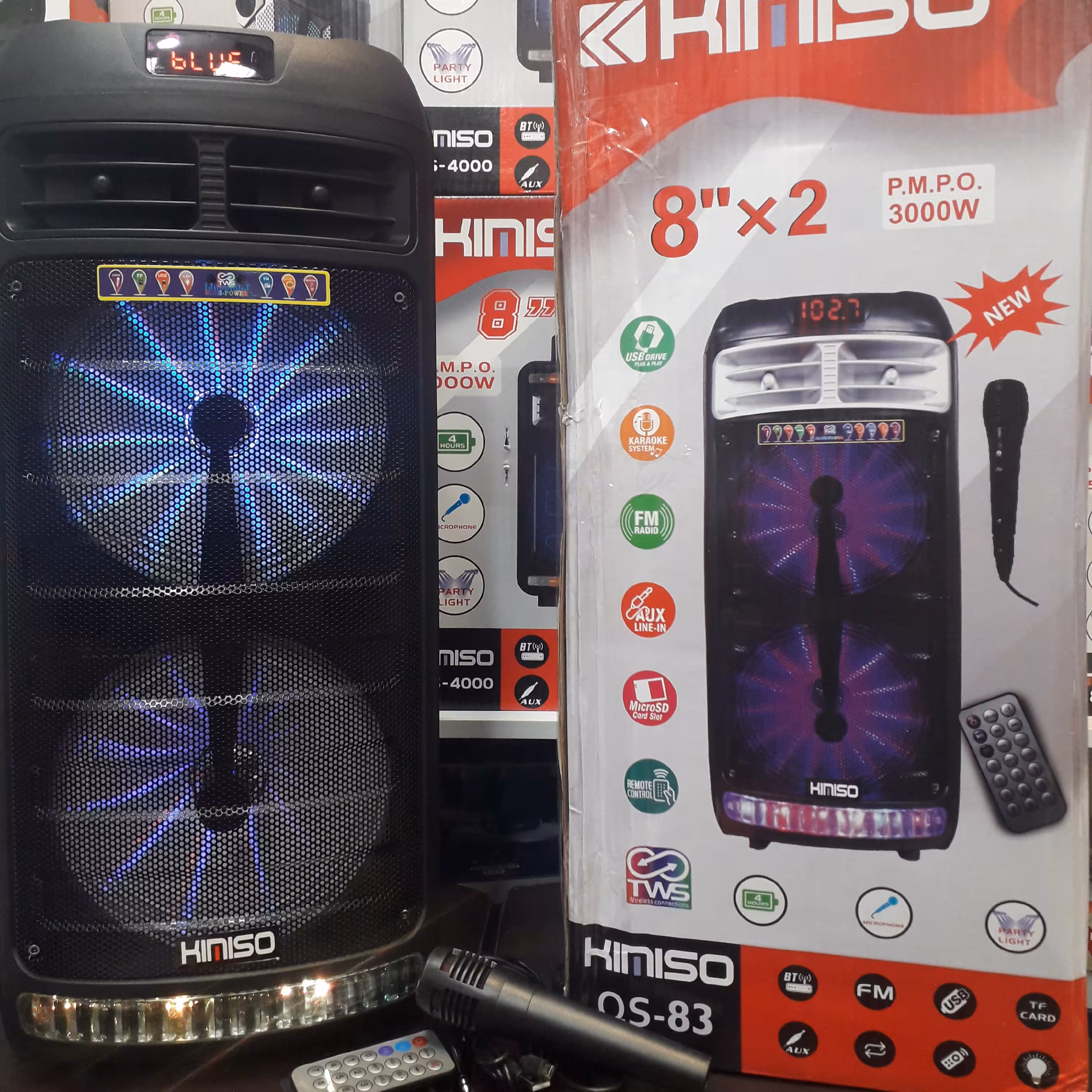 اسپیکر kimiso مدل QS-83