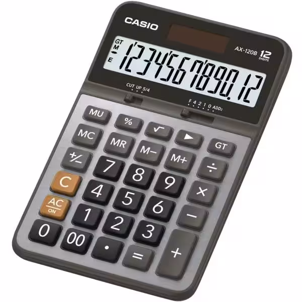 ماشین حساب کاسیو مدل AX-120B