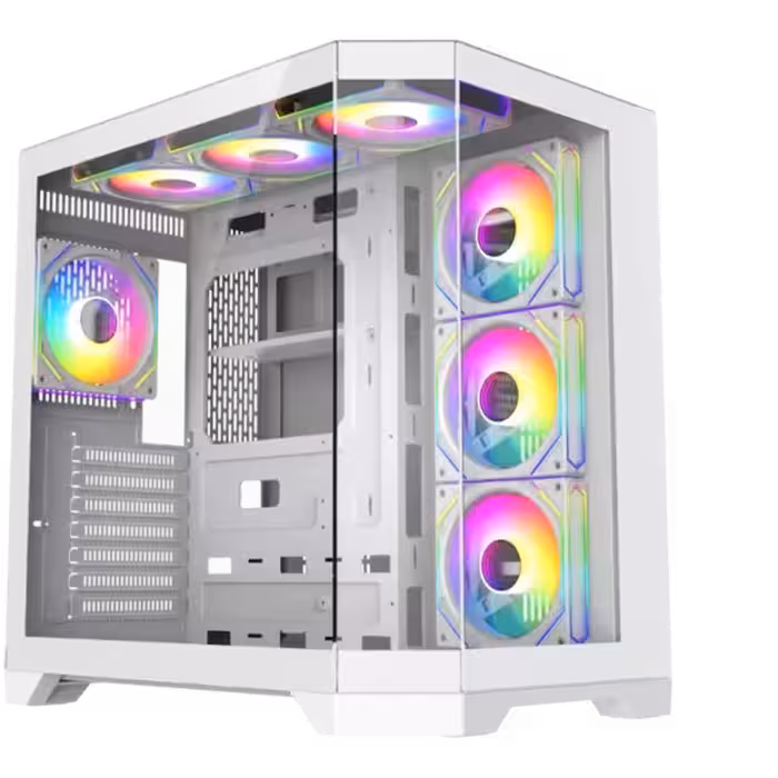 کیس کامپیوتر گیم مکس مدل HYPE A سفید