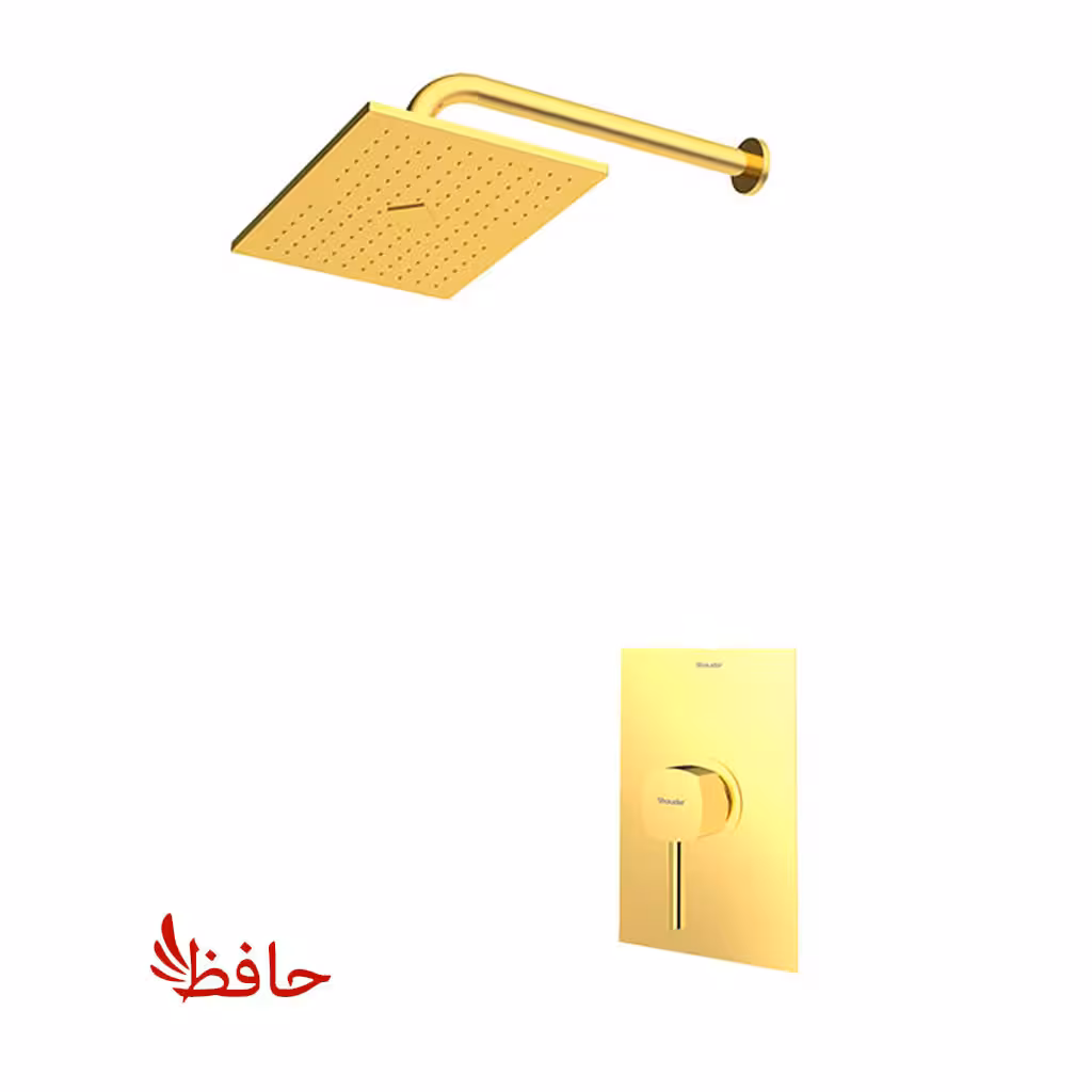شیر حمام توکار شودر مدل رومر طلایی تیپ 1