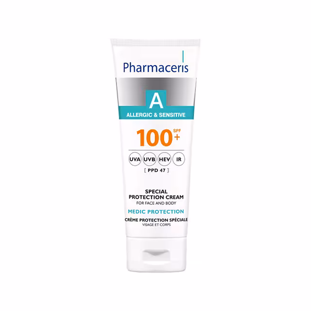 کرم ضدآفتاب و محافظت کننده ویژه مدیک پروتکشن برای صورت و بدن با Pharmaceris SPF100