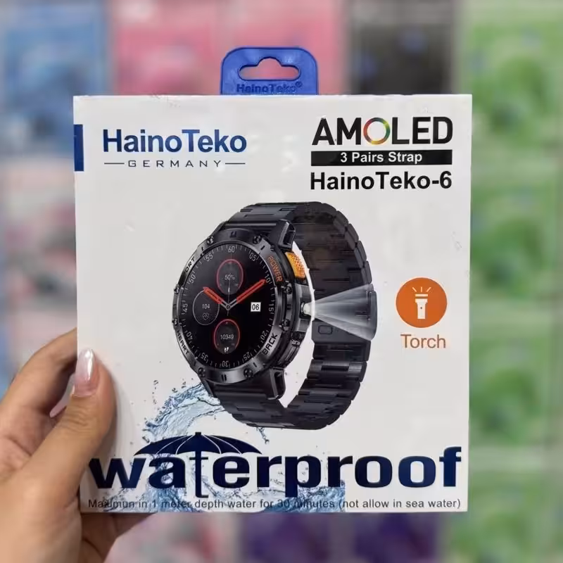 ساعت هوشمند اورجینال هاینو تکو مدل HAINO TEKO-6