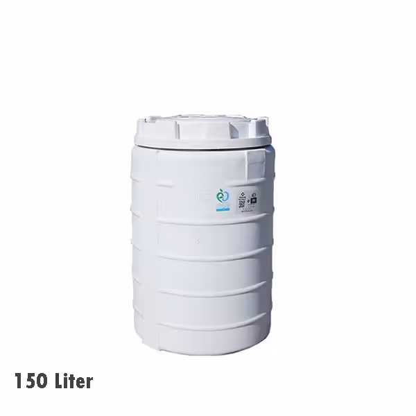 مخزن عمودی تک لایه پلاستونیک 150 لیتری