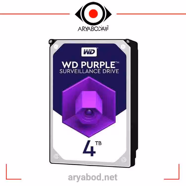 هارد وسترن دیجیتال Purple WD40PURZ 4TB
