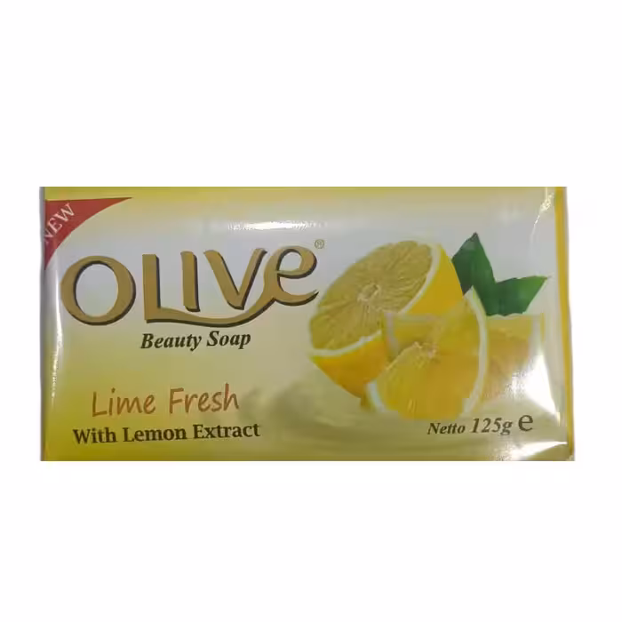 صابون  اولیف 6 عددی هر عدد 125 گرم رایحه لیمو  برند olive