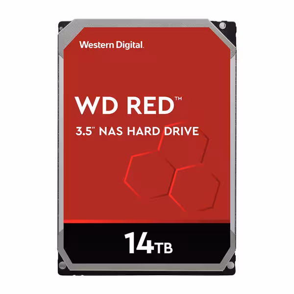 هارد دیسک اینترنال وسترن دیجیتال WD Red ظرفیت 14 ترابایت