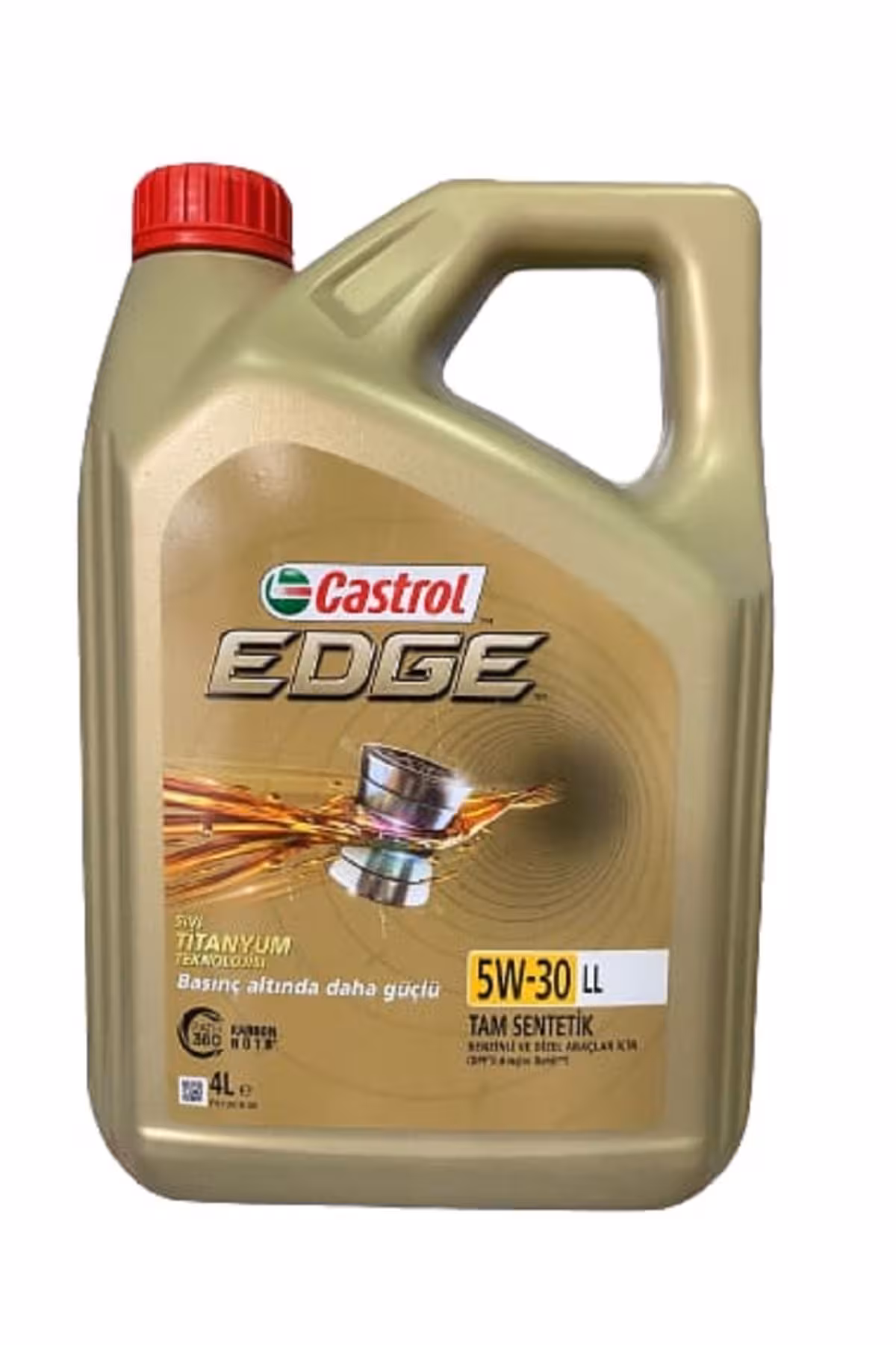 روغن و مکمل موتور EDGE 5W 30 LL 4 LT کاسترول اورجینال Castrol