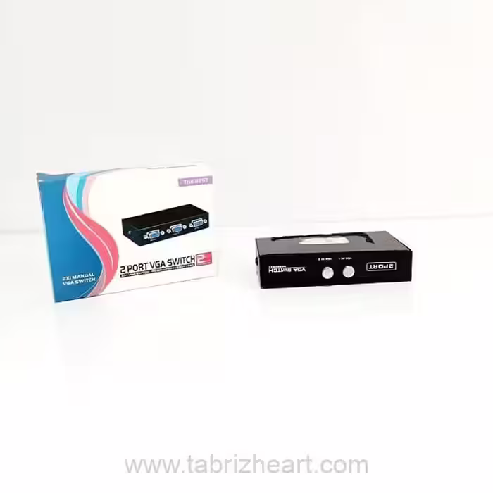 سوئیچ VGA دستی 2 پورت