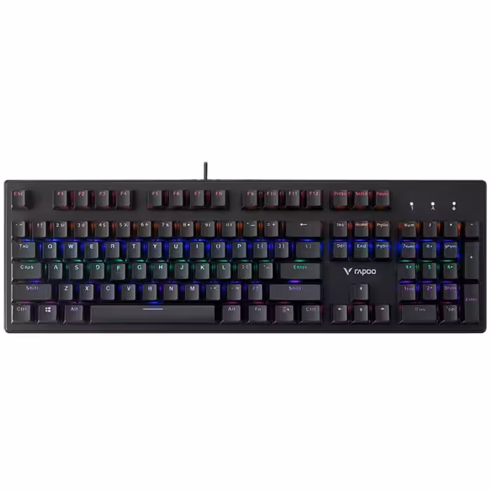 کیبورد با سیم گیمینگ رپو مدل Rapoo  gaming Keyboard V510c