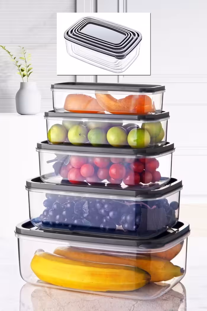 ست ظروف نگهدارنده 5 تکه Nandy Home کد 500