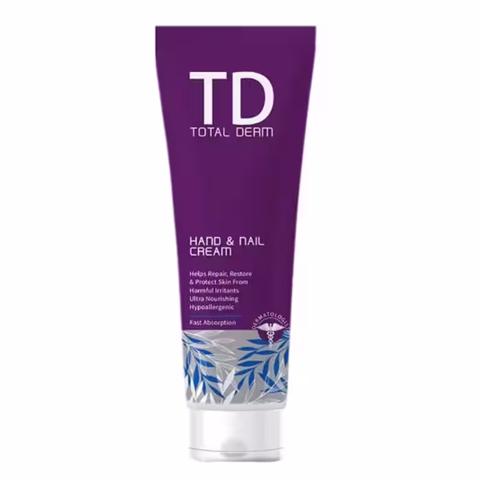کرم مرطوب کننده دست و ناخن توتال درم TOTAL DERM (TD)