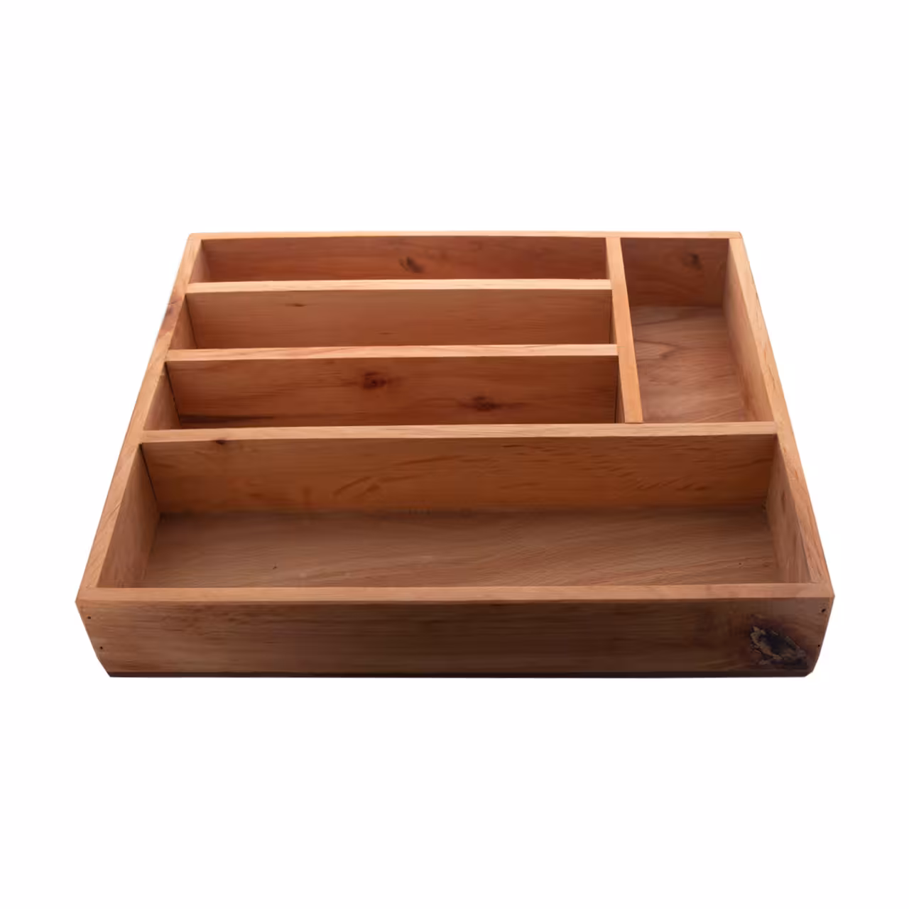 جا قاشقی چوبی کابینت مدل 5 خانه